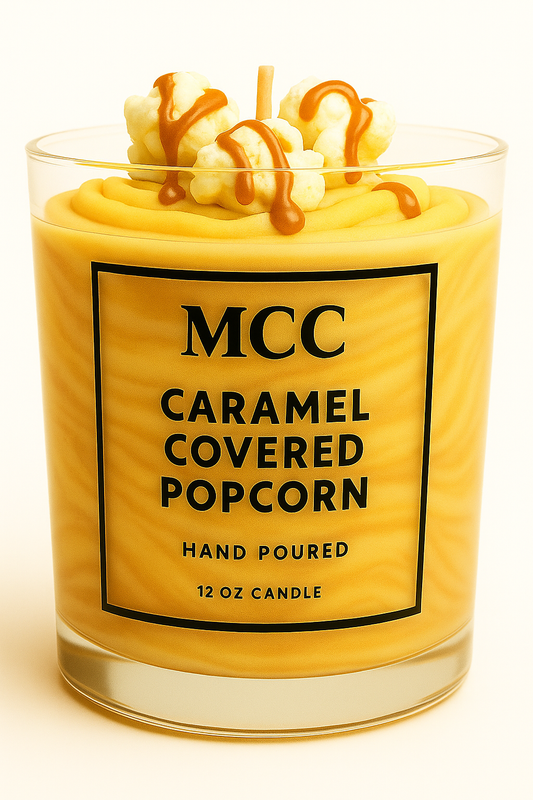 Caramel Covered Popcorn Candle